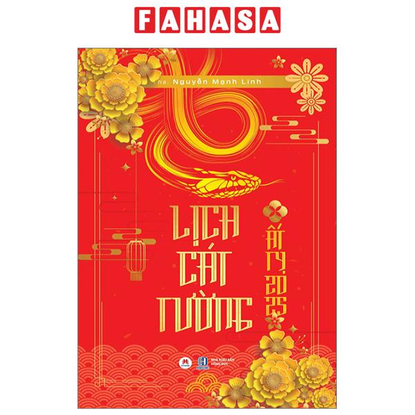 Sách Fahasa - Lịch Cát Tường Ất Tỵ 2025