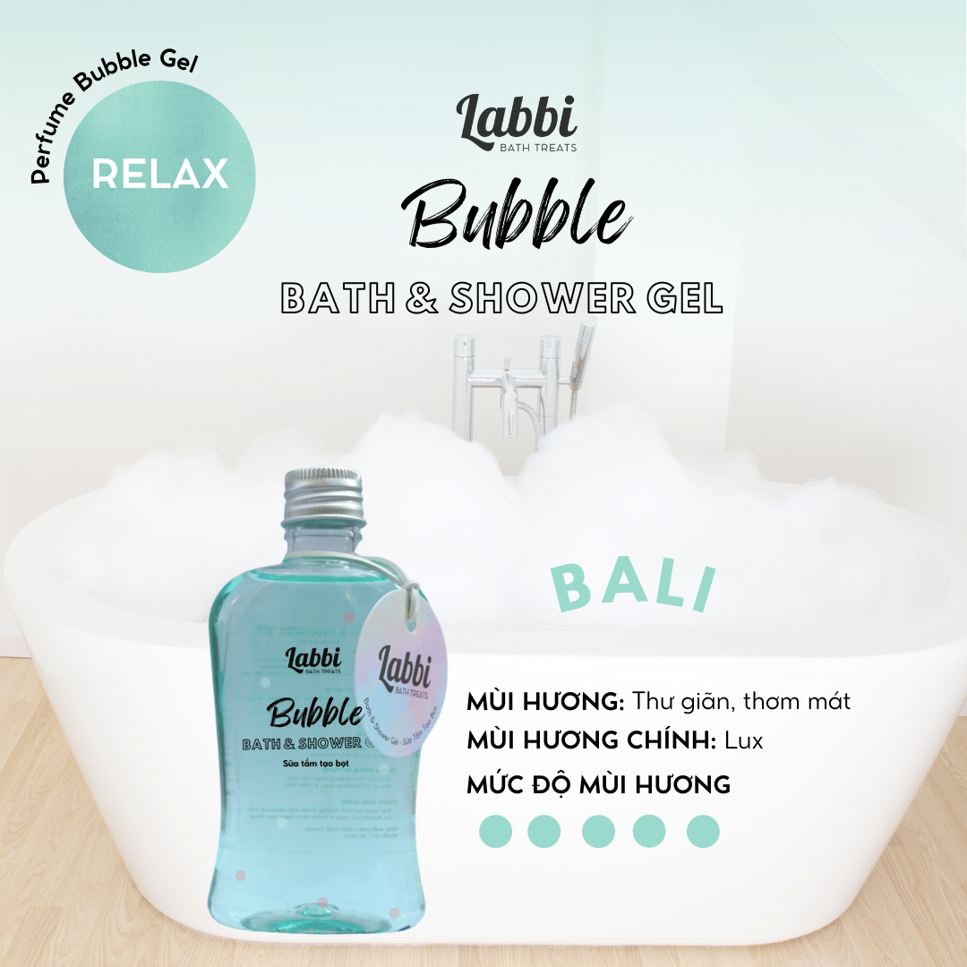 Bali tạo bọt bồn tắm / gel tắm tạo bọt / bubble gels