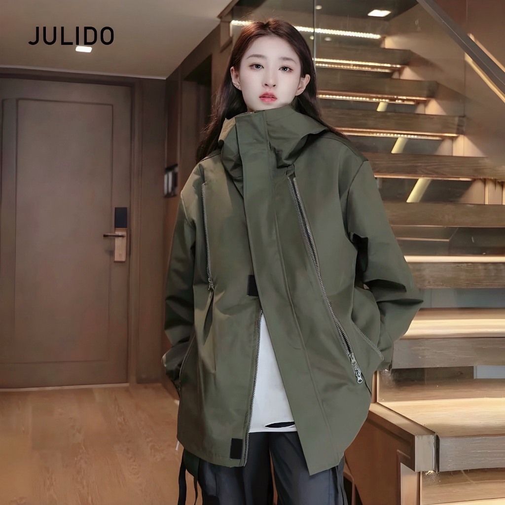 RDRDSY Áo khoác gió nam vải du tráng bạc JULIDO chống nước cản gió cản bụi hottrend 346