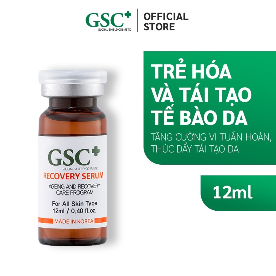 Tinh Chất Phục Hồi GSC+ Hàn Quốc Recovery Serum.