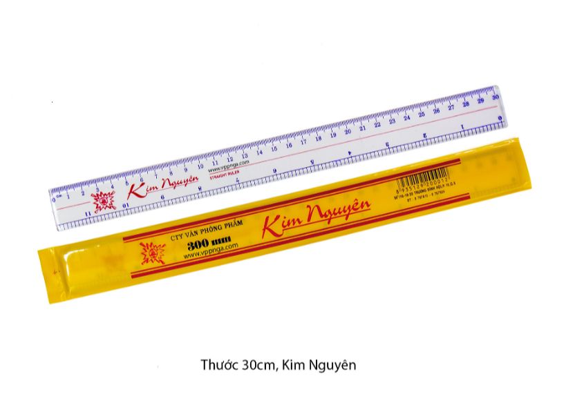 Thước kẻ Kim Nguyên 30cm, 20cm chuẩn