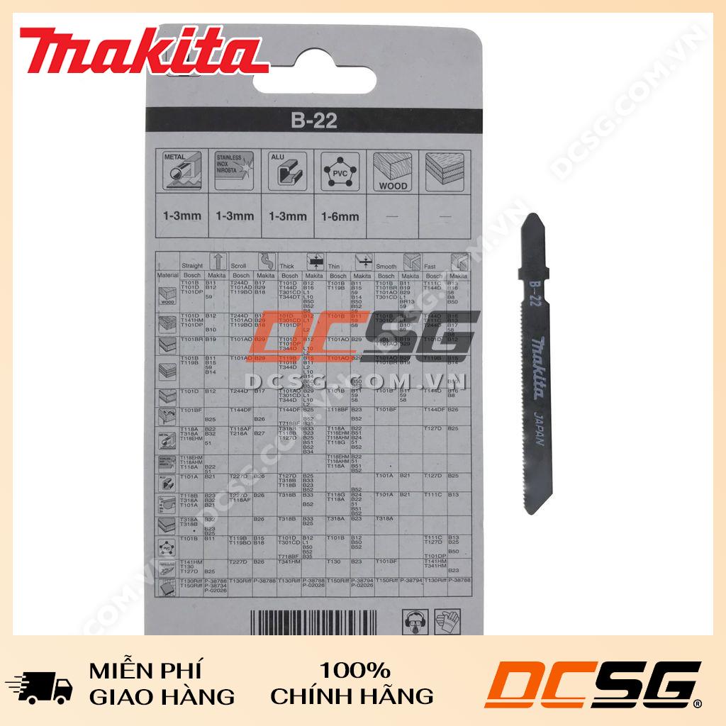 Lưỡi cưa lọng B-22 Makita A-85737 (1 lưỡi)