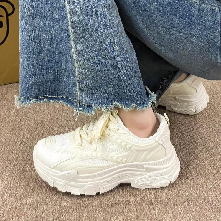 Giày Sneaker Nữ Thể Thao Lá Lúa Thời Trang Mới Cá Tính HinsiEn