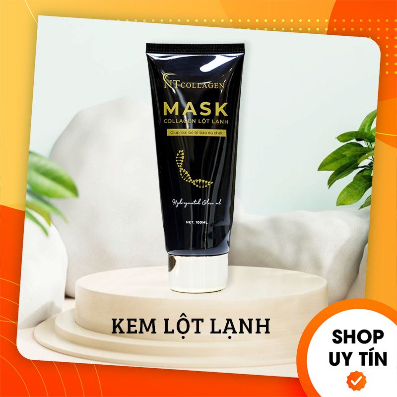 Kem mask collagen lột lạnh nt collagen