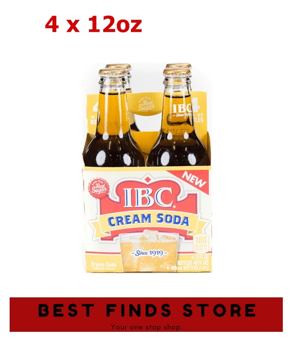 IBC Cream Soda 12oz, Set of 4 Lazada PH