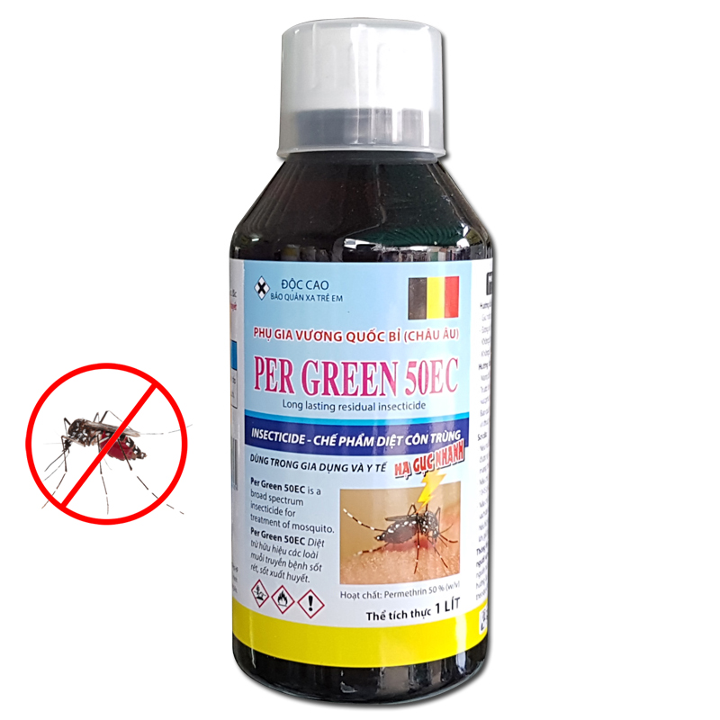 Thuốc diệt muỗi và côn trùng Per Green 50EC 50ml