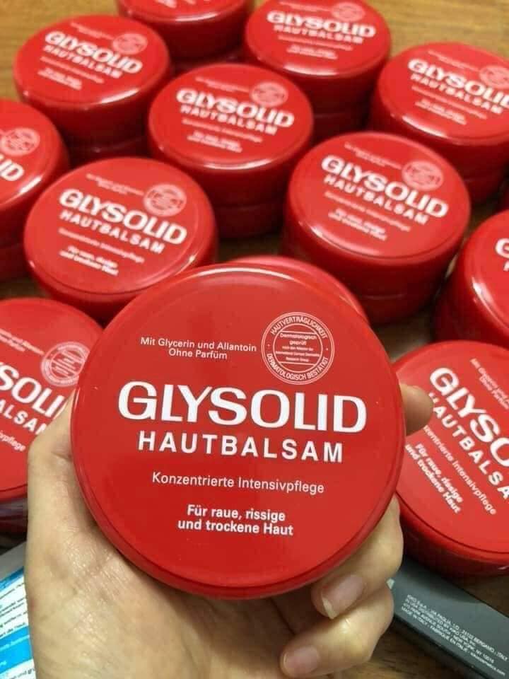 Kem bôi Glysolid Hautbalsam, Đức (100ml) giảm nẻ gót chân