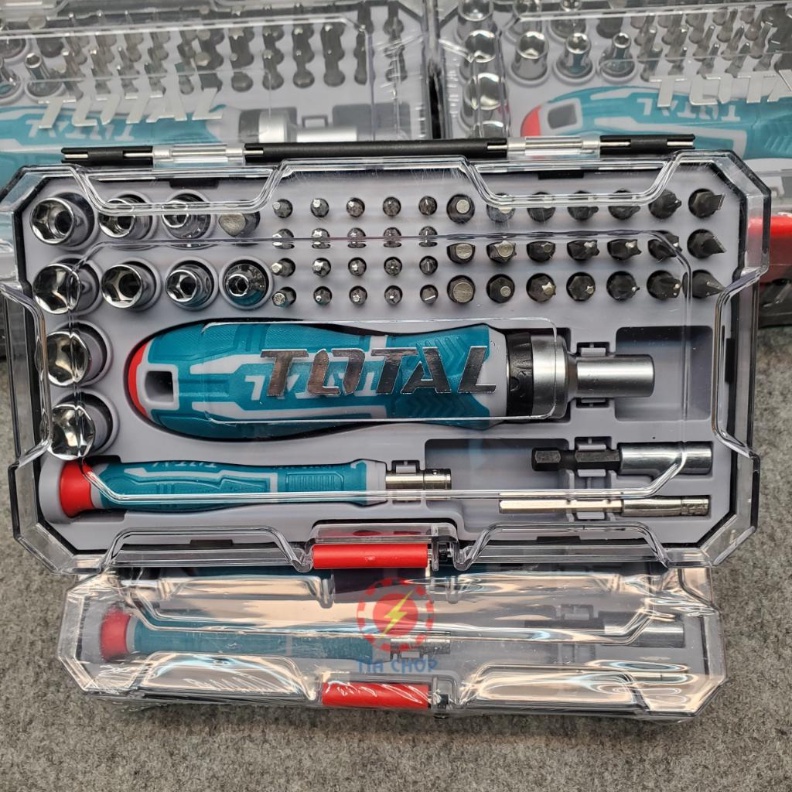 Bộ 55 tua vít đa năng (Tự động) Total TACSD30556