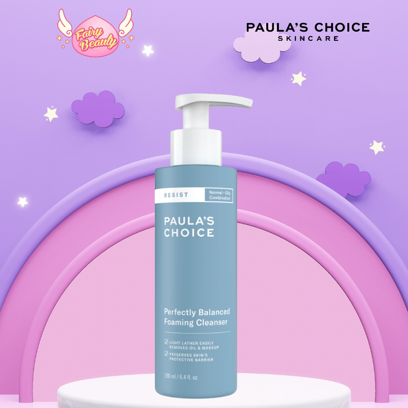 Sữa rửa mặt cân bằng da hoàn hảo Resist Perfectly Balanced Foaming Cleanser