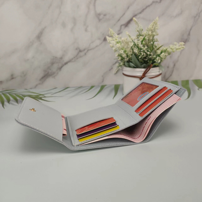 thumbnail image 2 of Large Capacity Ladies PU Leather Wallet Women Wallets And Purses Card Holder Female Purse Phone 2 of 9