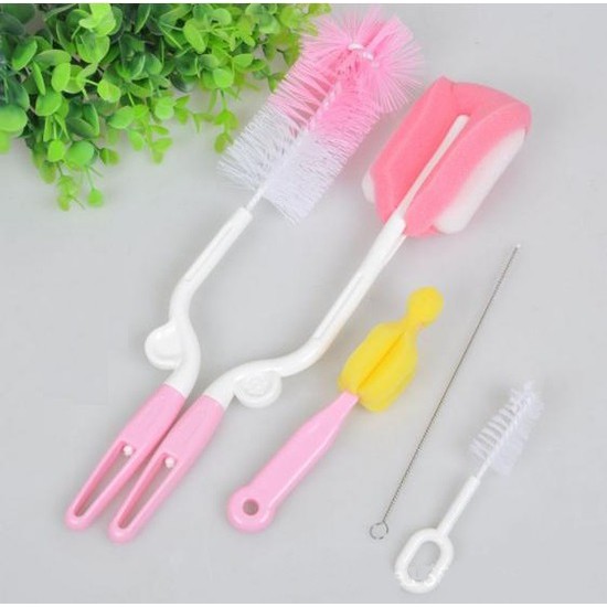 Bộ 5 món cọ rửa ly bình tiện lợi