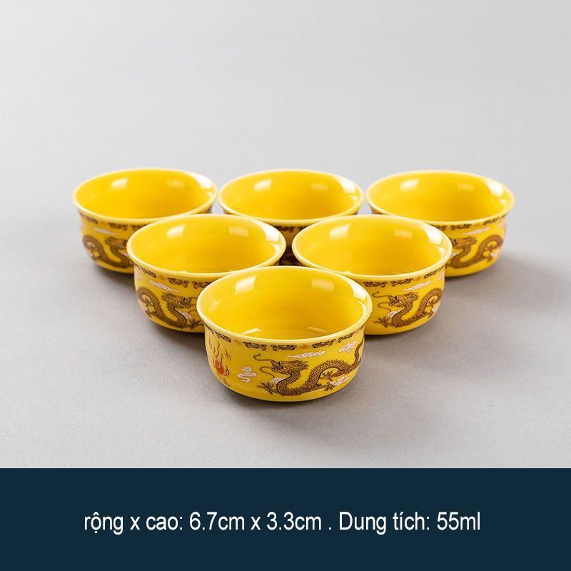 Những bộ chén trà siêu đẹp (Chất liệu: Gốm, sứ, thủy tinh)