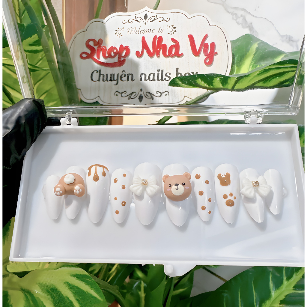 Nails thiết kế 24 móng dễ thương mã 359