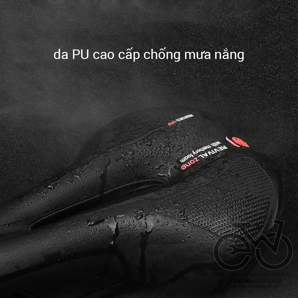 Yên xe đạp thể thao cao cấp siêu êm mông thoáng khí