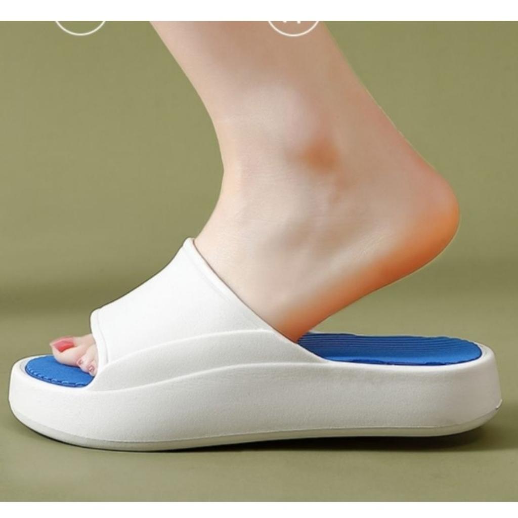 Dép bánh mì đế độn 4cm EVA chọn tăng 1 size