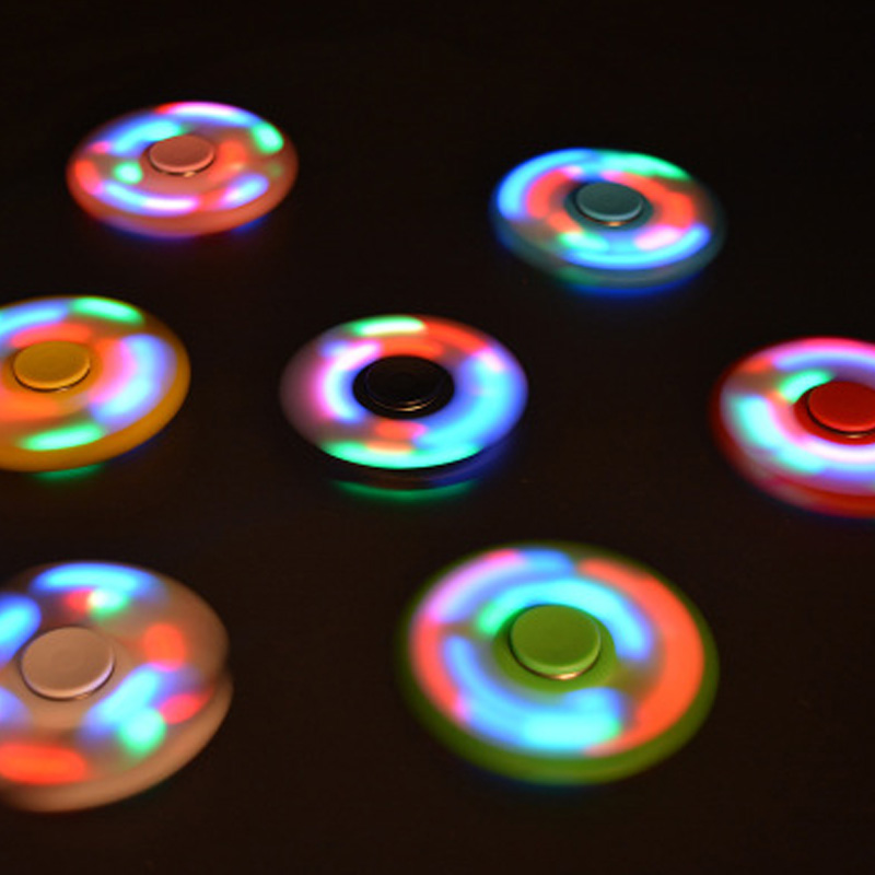 Fidget Compass Led 【Hot demand】【Hot demand】ZK30 Creative LED Light Luminous Fidget Spinner ...