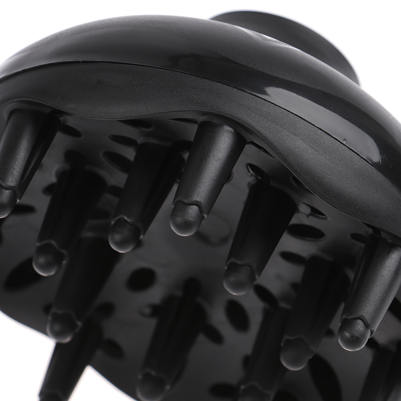 【Trending in Fashion】 1pc Hair Diffuser Professional Hair Styling Curl Dryer Diffuser Universal Hairdressing Blower Styling Salon Curly Tool Black.