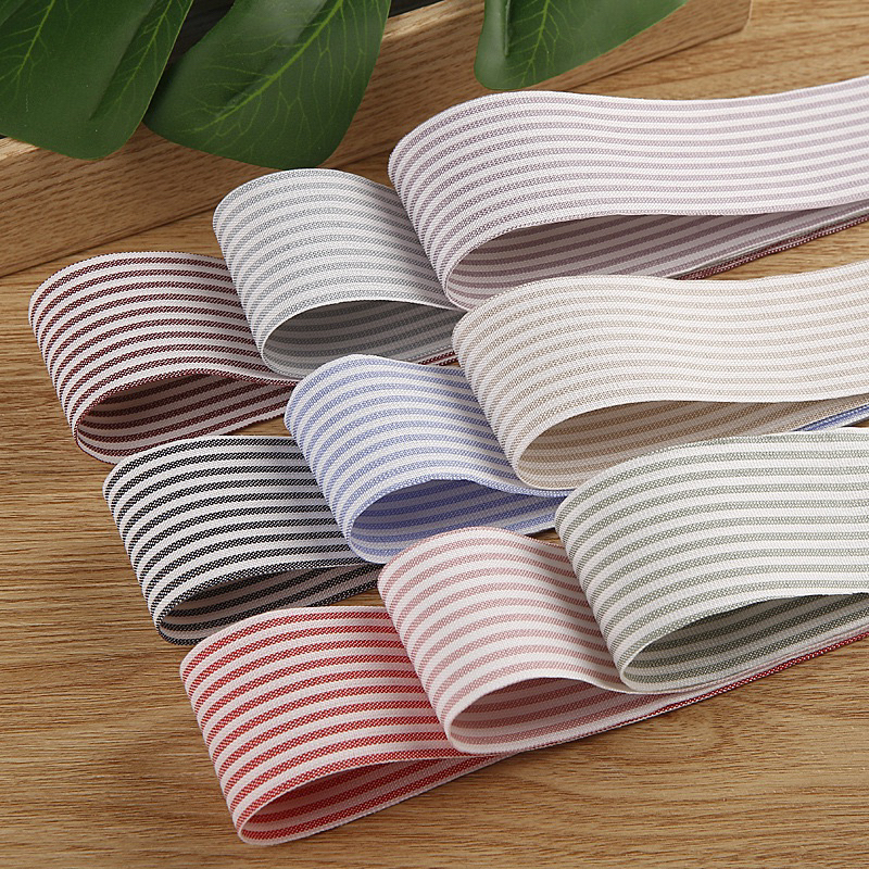 2 mét Ruy băng sọc (bản 2.5cm)