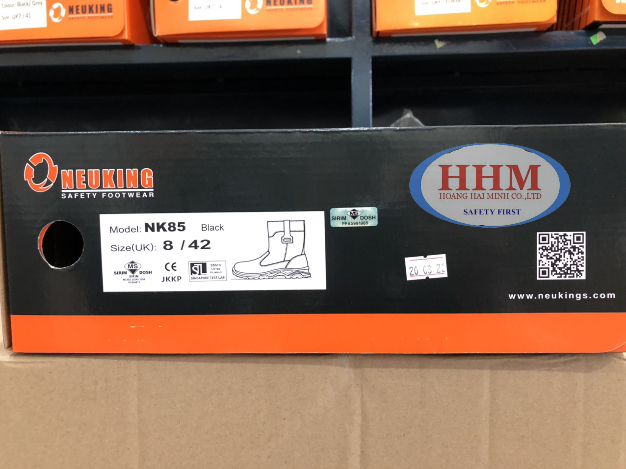 Ủng da bảo hộ Neuking NK85 - Singapore