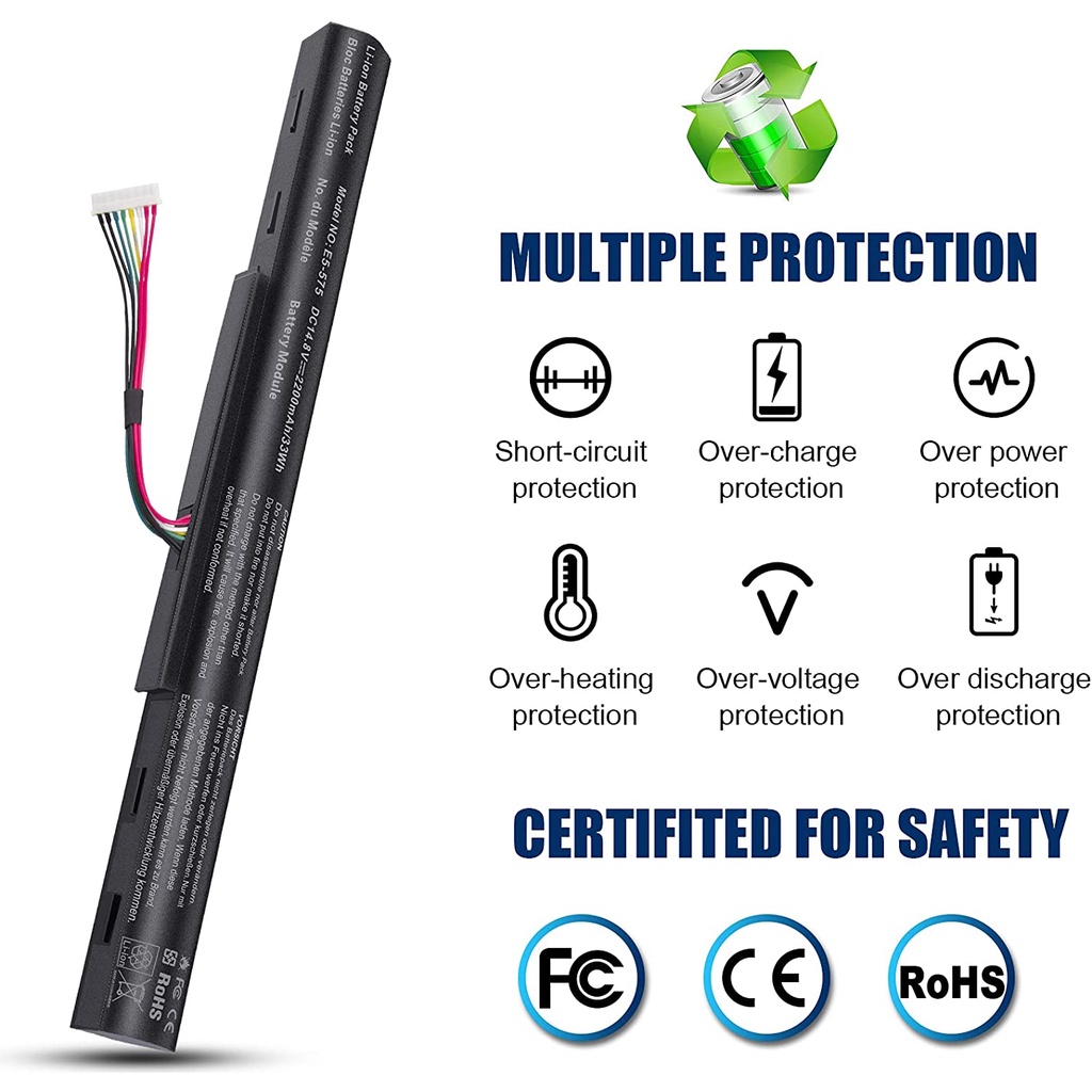 PIN ZIN Acer Aspire E5-475 E5-475G E5-575 E5-575G E5-576 E5-774 E5-774G AS16A5K mới 100%