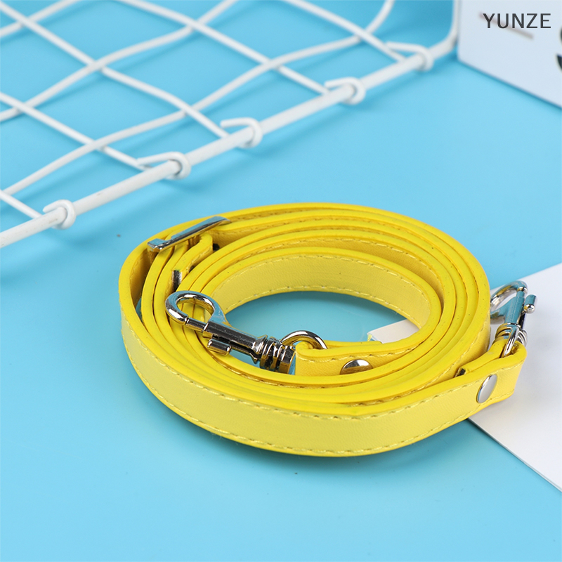 🍒YUNZE🍒 120cm Bag Strap PU Leather Shoulder Bag Strap Bag Handles DIY Replacement Purse Handle Silver Buckle for Handbag Belts Strap Bag Accessories