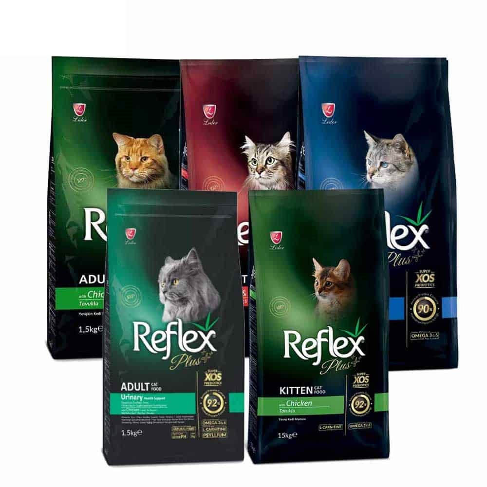 Hạt Reflex Plus cho mèo các loại túi 1,5kg