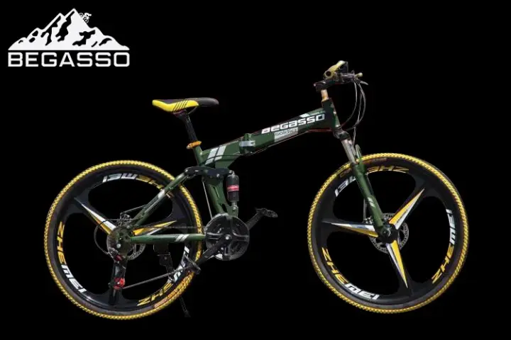 begasso foldable mountain bike