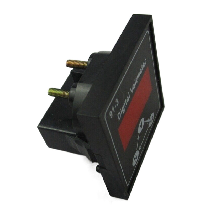 91-3 Digital Voltmeter for Gasoline Generator Replacement Spare Parts 220V 380V Single Phase 3 Phase Voltage Meter Home Tool. 