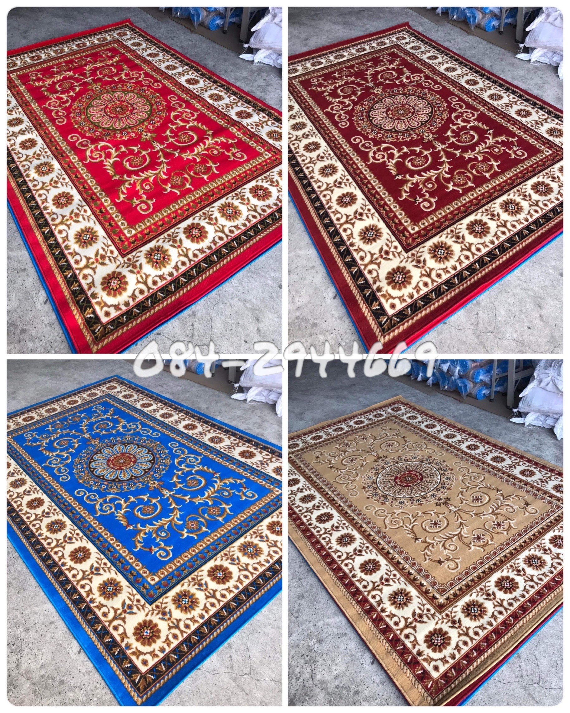 2x3M.พรมเปอร์เซีย พรมหลุยส์ พรมทางเดิน พรมปูพื้นทางเดิน พรมวัด พรมถวาย ...