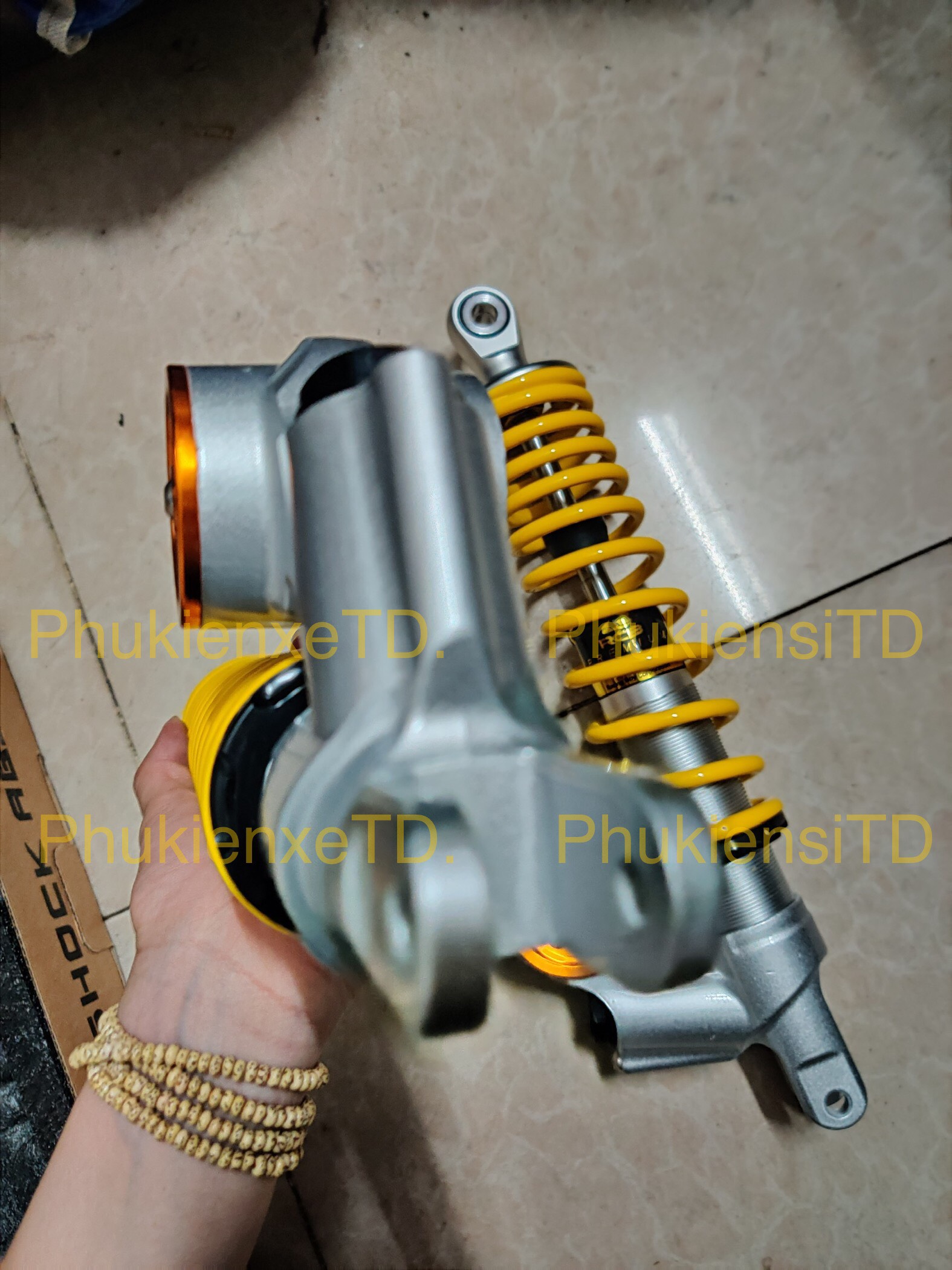 Phuộc RCB bình ngược lắp SH Việt Nam 360mm