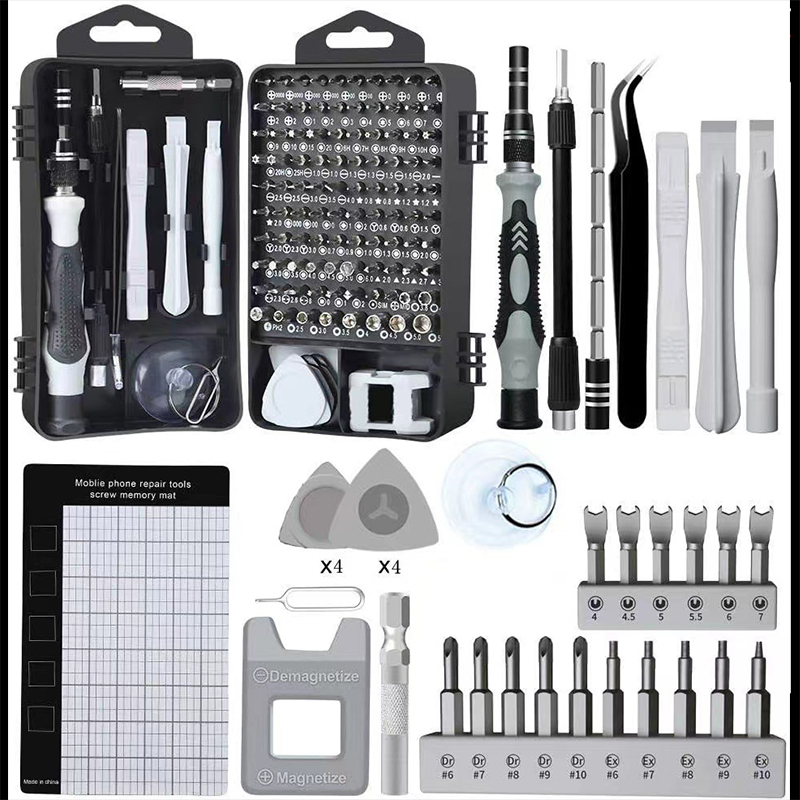 XMDS💖 Bộ tuốc nơ vít 138in 1/115in 1/120in 1/135in 1 Bộ tuốc nơ vít Công cụ phần cứng công cụ sửa chữa tháo gỡ điện thoại di động đa tuốc nơ vít đặc thù