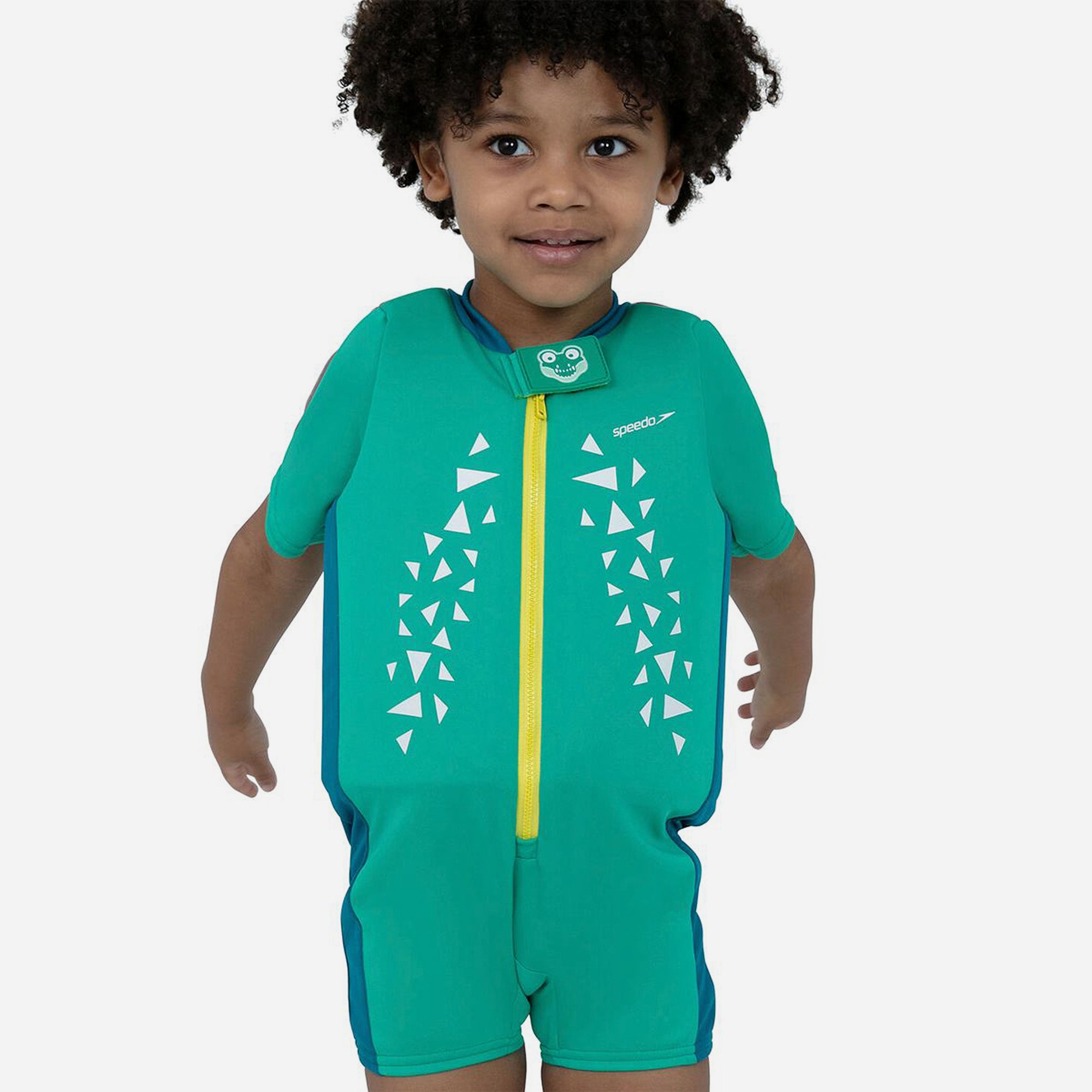 SPEEDO Kids Croc Printed Float Suit 8-12258D