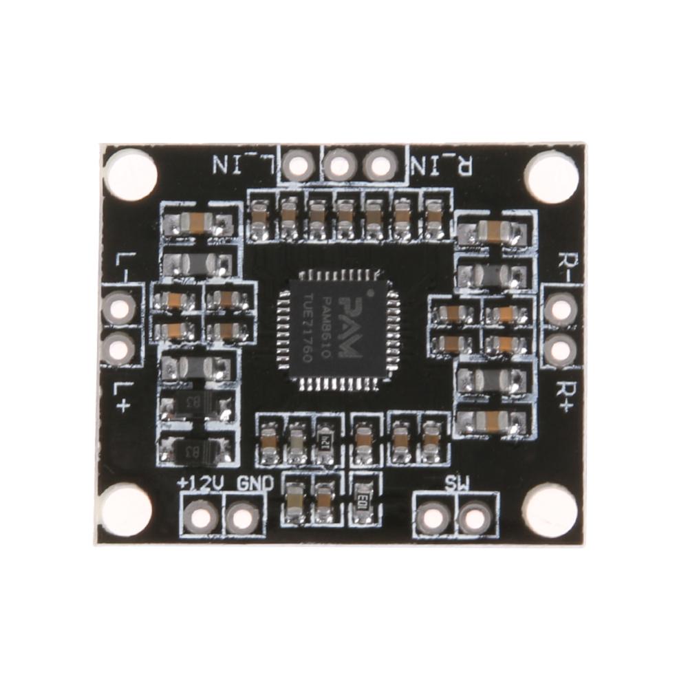 1pc PAM8610 DC 12V 2 X 15W Dual Channel Stereo Class D Amplifier Board