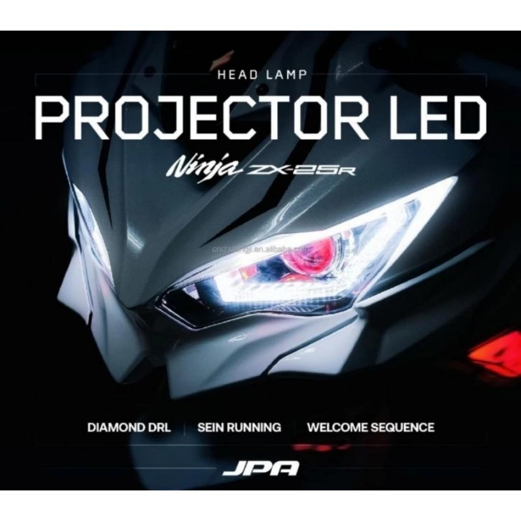 JPA LED HEAD LAMP KAWASAKI NINJA ZX25R ZX-25R LAMPU DEPAN LED Bulb