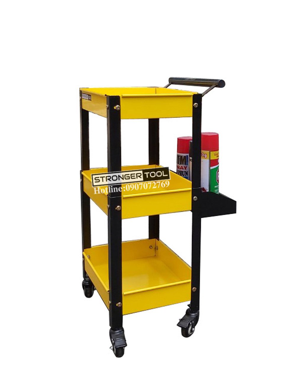 XE ĐẨY DỤNG CỤ ĐA NĂNG 3 TẦNG STRONGER TOOL