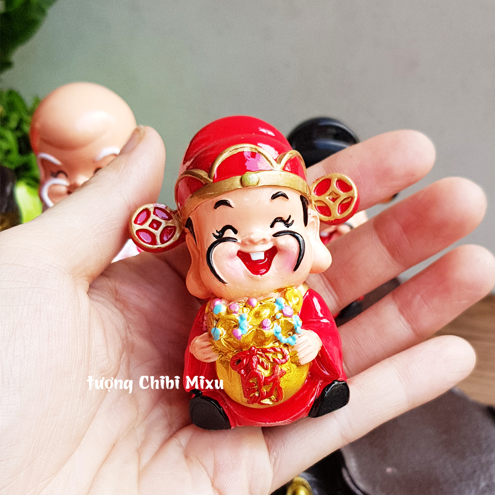 Bộ 05 tượng chibi Ngũ Phúc mẫu mới size 7cm