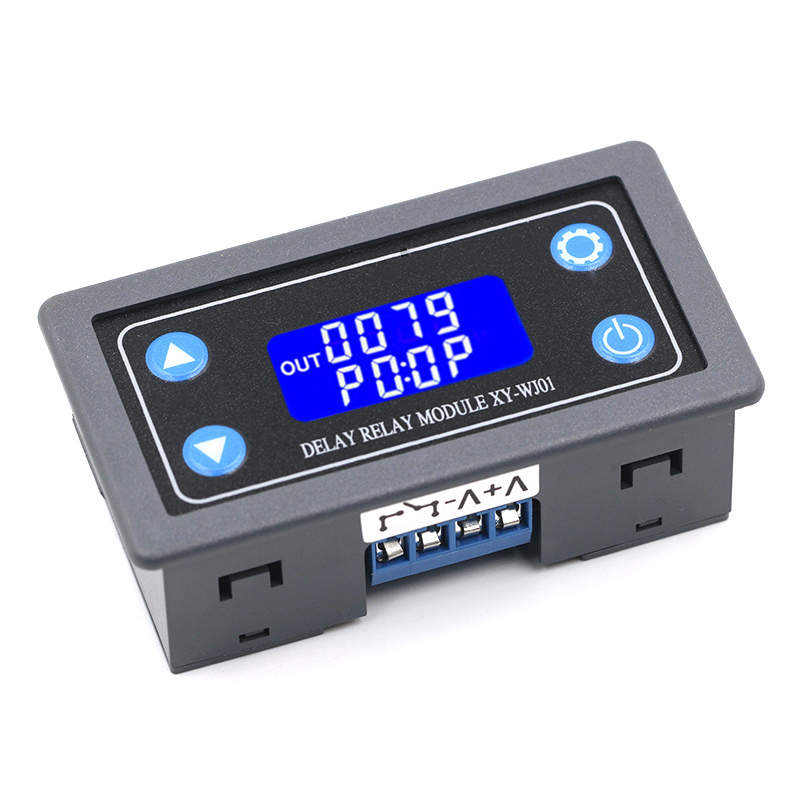 1PCS Time-delayed Trigger Cycle Timing Circuit Switch with Case XY-WJ01 LED Digital Time Delay Relay Switch Module
