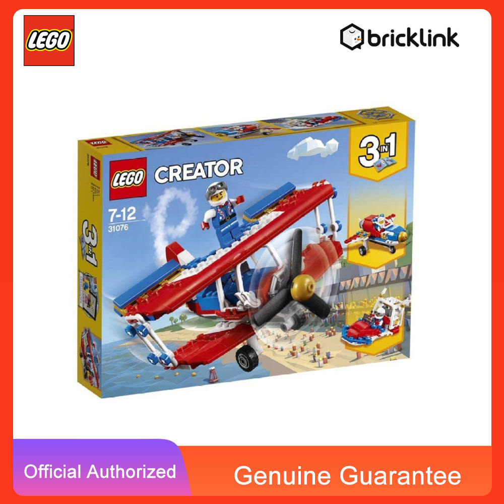 Lego creator best sale stunt plane