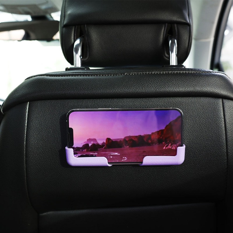 Universal Car Mobile Phone Holder Self-adhesive Mutifunctional Dashboard Mount Bracket Adjustable Width Phone Stand Auto Navigation Rack