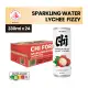 Chi Forest Lychee Fizzy Soda Sparkling Water Drink 0 Sugar 0 Calorie 24 Cans (Genki Forest). 