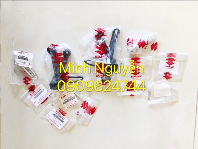Bộ gác chân sau xe Satria / Raider fi honda