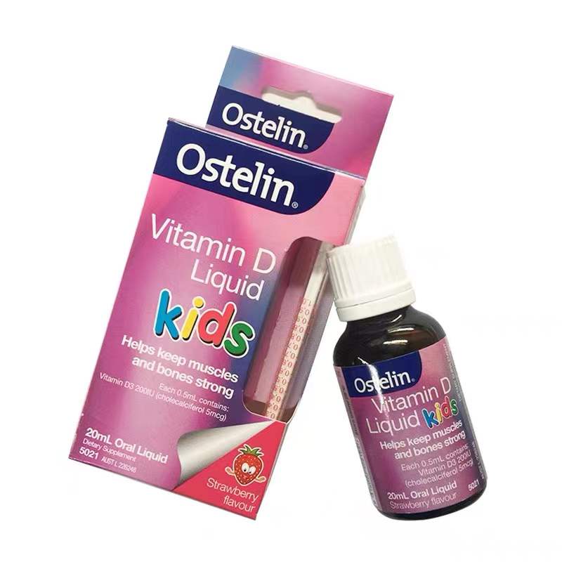 Ostelin Infant Vitamin D3 Drops 2.4ml/ Vitamin D 20ml/ CalciumVitamin
