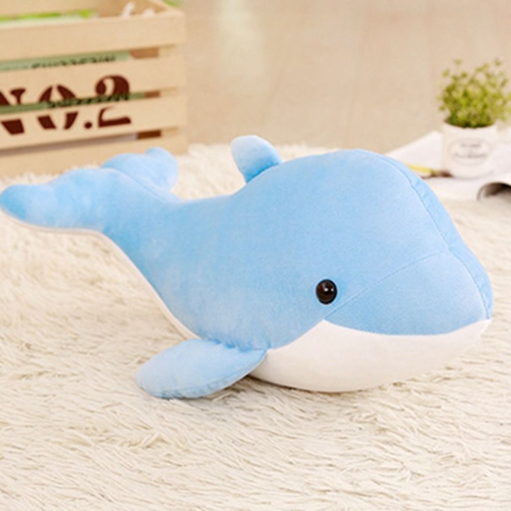 TESDFD Pink Dolphin Dolphin Plush Toy Stuffed Plush Dolphin Sofa Pillow Marine Animals Plush Toy 20cm/40cm Dolphin Stuffed Toys Home Decor