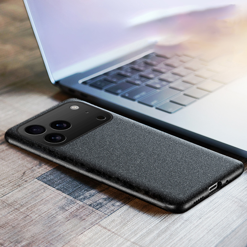 For iPhone 17 / 17 Pro / 17 Air / 17 Pro Max Phone Case Matte Silicone Soft Ultra Thin Matte Sandstone Protective for iPhone 17 Air Cover Casing HP.