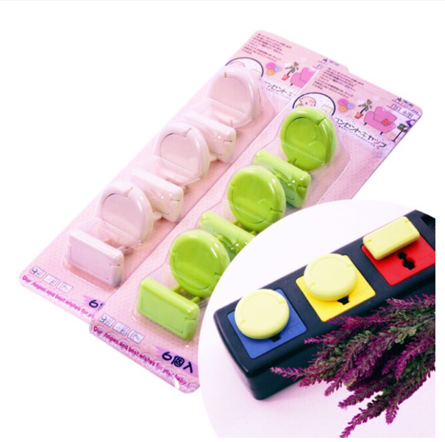 Combo 6 bịt ổ điện an toàn cho bé hàng Nhật