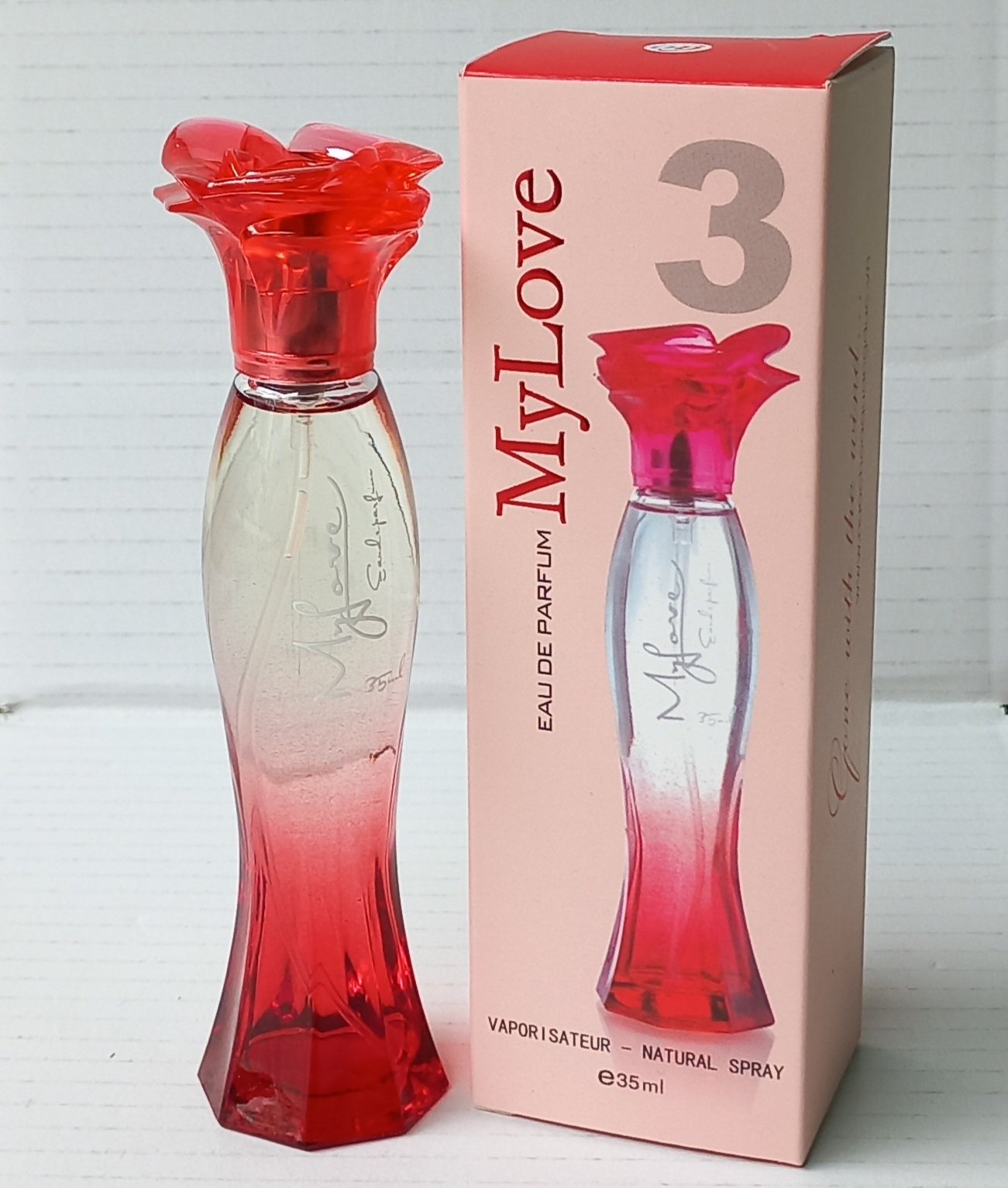 NƯỚC HOA NỮ MY LOVE 35ML #04 MÀU HỒNG dầu thơm my love hương thơm quyến rủ