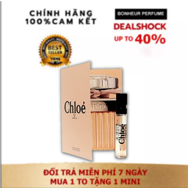 Nước Hoa mini Vial Chloé EDP 2ml [Nước hoa chính hãng] [Nước hoa nữ cao cấp]