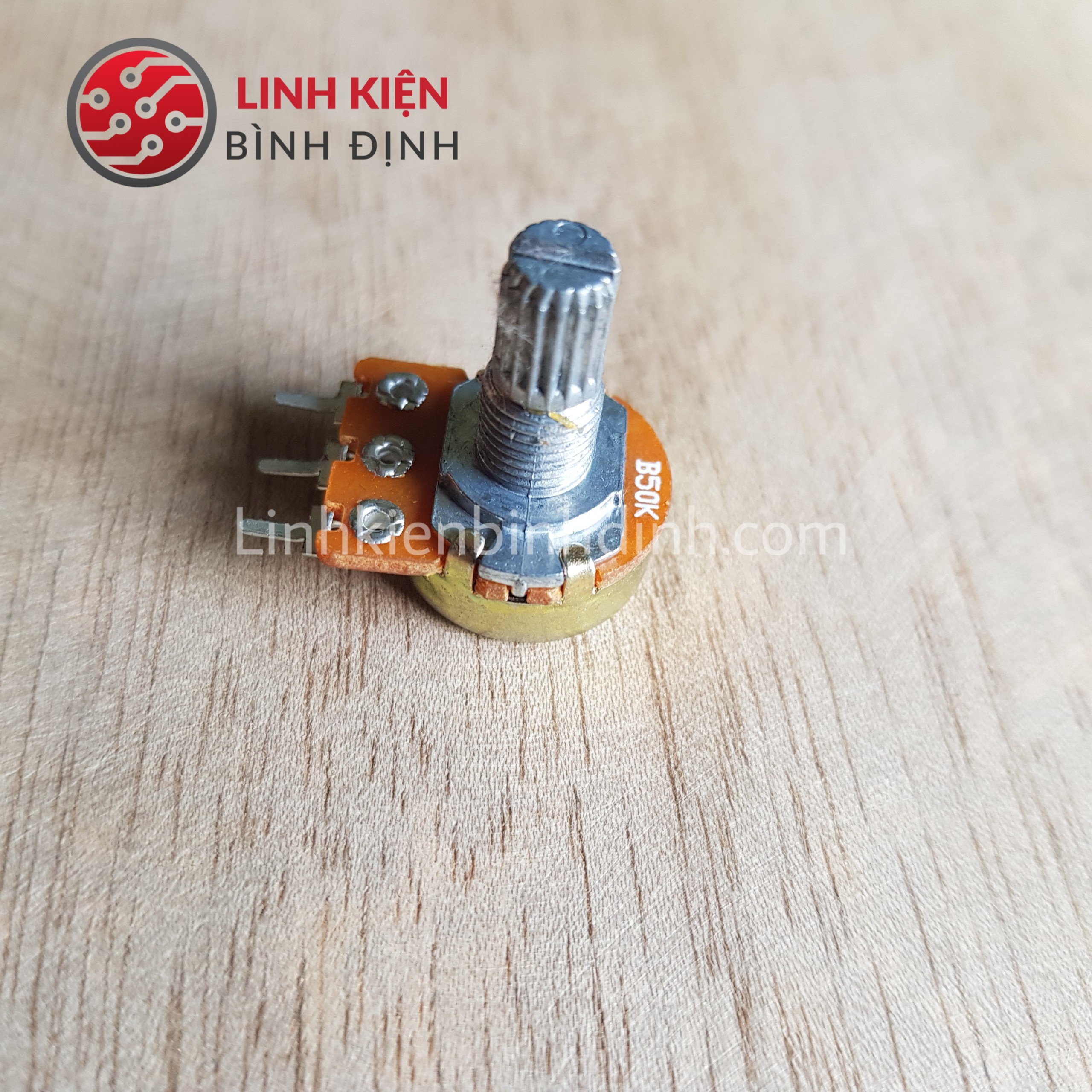 Bag of 10 Variable Resistors B50K, Volume 50K
