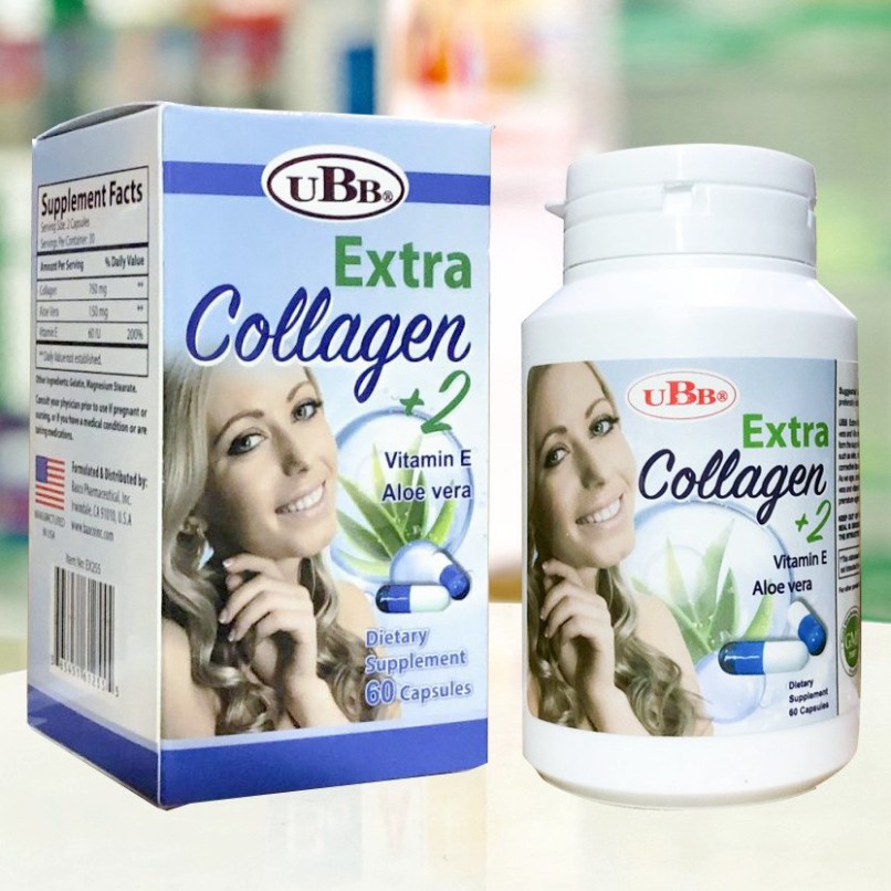 Extra Collagen+2 UBB, giúp tái tạo da và giúp da mịn màng thumbnail