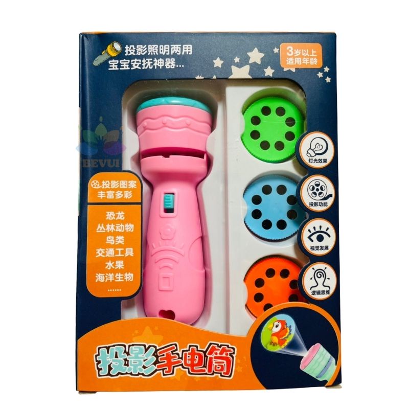 Đèn pin 48 hình chiếu rõ nét - Đồ chơi cho bé